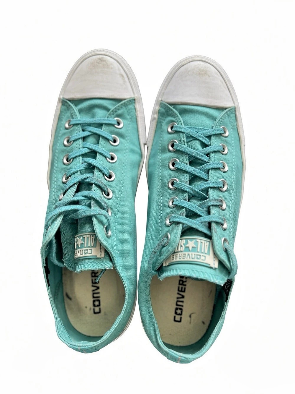Converse Chuck Taylor All Star Low Teal Water Repellent Men 10 Women 12